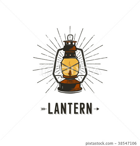 Vintage hand-drawn lantern concept. Perfect for Vintage hand-drawn lantern concept. Perfect for 38547106