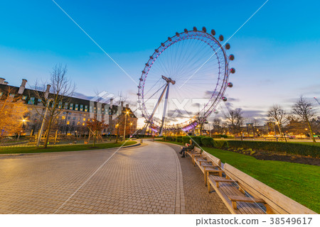 London Eye evening view London Eye evening view 38549617