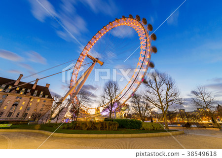 London Eye evening view London Eye evening view 38549618