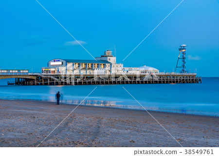 Bournemouth pier evening view 38549761