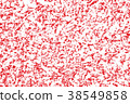Abstract design pattern, red and white colors 38549858