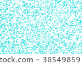Abstract design pattern, turquoise and white color 38549859