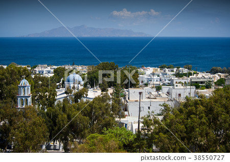 City Kamari, Santorini island, Greece.  38550727
