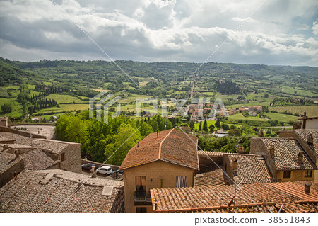 Roofs of houses, Orvieto, Italy, Toscana Roofs of houses, Orvieto, Italy, Toscana 38551843