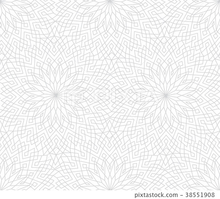 Abstract oriental tile pattern Arabic ornament Abstract oriental tile pattern Arabic ornament 38551908