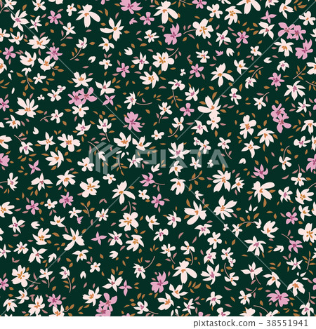 Floral seamless pattern Abstract ornamental flower - Stock Illustration ...