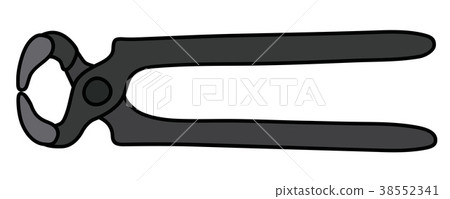 The black splitting pliers 38552341