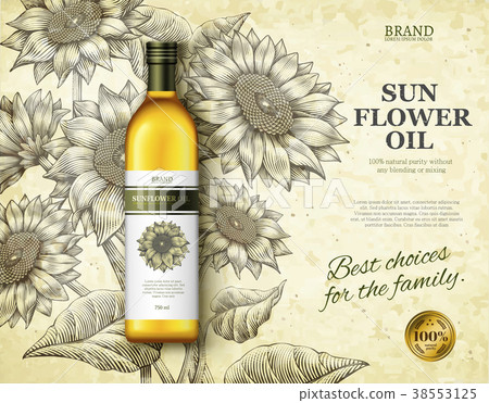 Sunflower oil ads 38553125