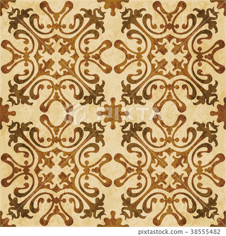 Retro brown texture grunge seamless background Retro brown texture grunge seamless background 38555482