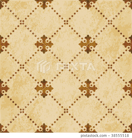 Retro brown texture grunge seamless background 38555518