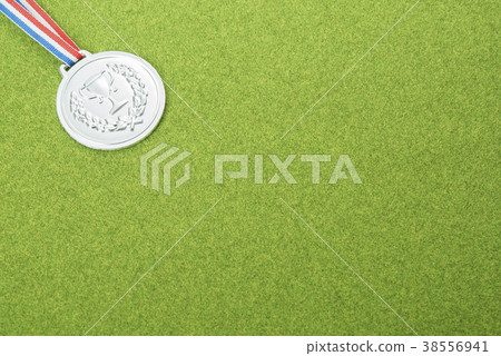 Toy silver medal Toy silver medal 38556941