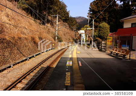 Ome Line Gunbata Station Platform (4) 38558109