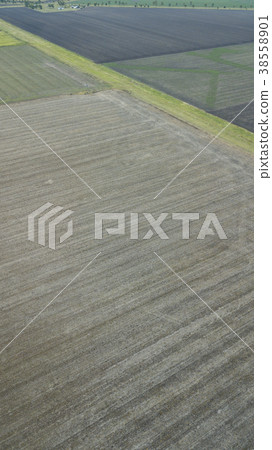 Country agricultural and farming field. Country agricultural and farming field. 38558901