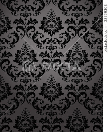 Wallpaper In The Style Of Baroque A Seamless 38559368 PIXTA baroque-vintage-elements-royalty-free-vector-image