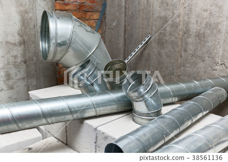 Aluminum air pipe for air duct 38561136