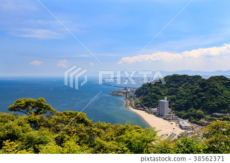 從仙台聚集的鹿兒島市區 - 從薩摩氏族大師經常光顧的觀景台 -  38562371