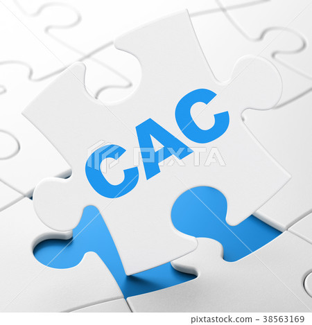 Stock market indexes concept: CAC on puzzle Stock market indexes concept: CAC on puzzle 38563169