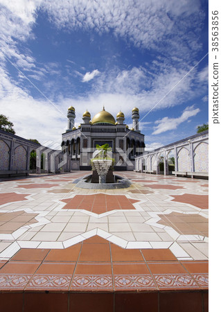 New mosque with luxurious decoration 38563856