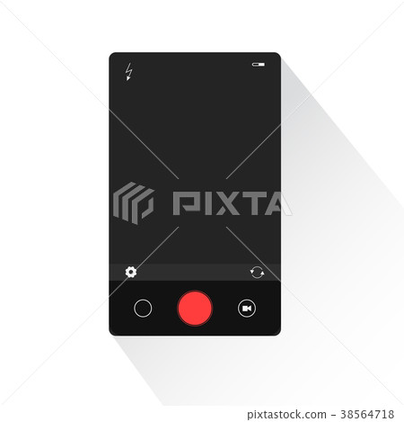 Camera interface illustration 38564718