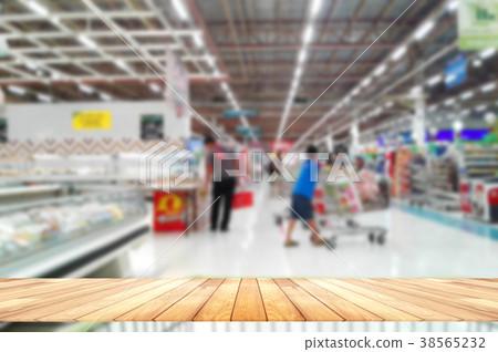 Grocery supermarket Sells blurred images 38565232