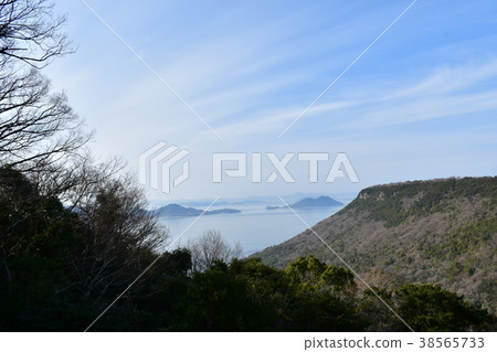 Seto Inland Sea from Yajima Seto Inland Sea from Yajima 38565733