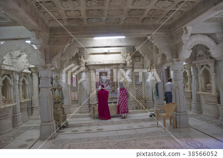 Main hall with pillars, Jain Temple, Pune Main hall with pillars, Jain Temple, Pune 38566052