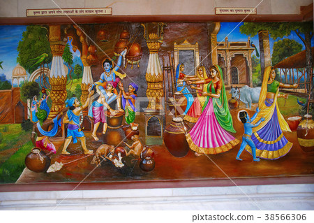 Krishna, Vrindavan Ka dulara painting 38566306