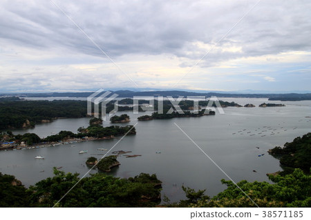 宮城縣Rikuzen松島六月日本三景 宮城縣Rikuzen松島六月日本三景 38571185
