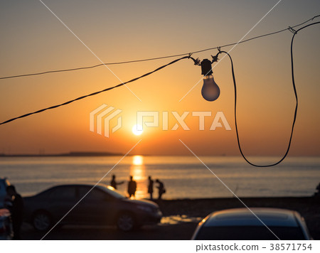 Sunset time Sunset time 38571754
