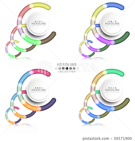 Brochure header layout template 38571900