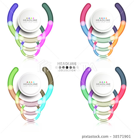 Brochure header layout template 38571901