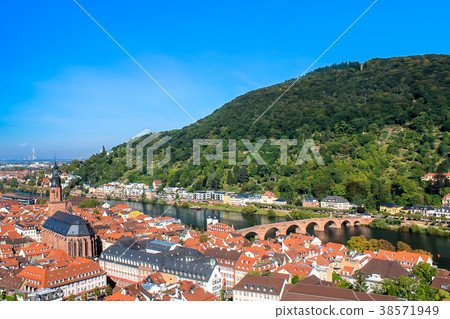 Cityscape of Heidelberg 38571949