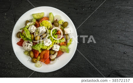 Greek Salad or Garden Salad Greek Salad or Garden Salad 38572157