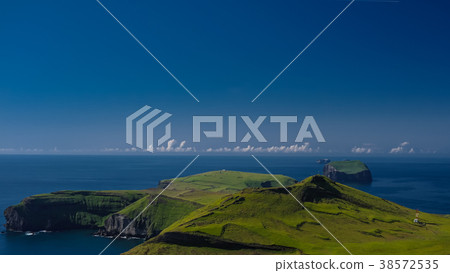 Heimaey island, Vestmannaeyjar archipelago Iceland Heimaey island, Vestmannaeyjar archipelago Iceland 38572535