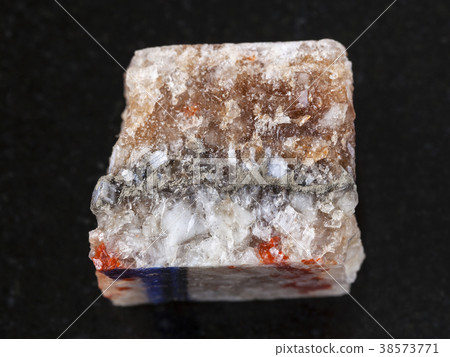 rough rock salt on dark background 38573771