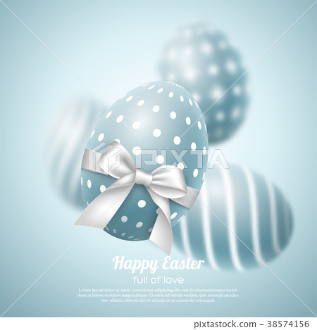 Easter holiday greeting card. 38574156