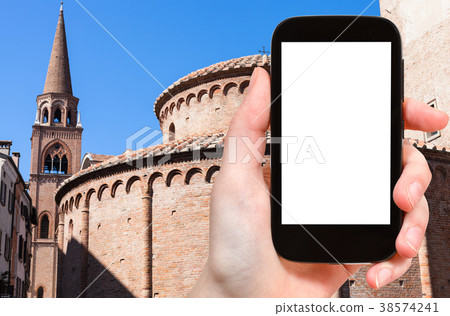Rotonda di san lorenzo and belltower of Basilica 38574241