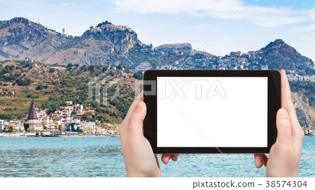 tourist photographs Giardini-Naxos and Taormina 38574304