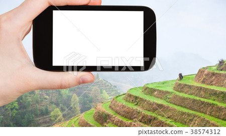 tourist photographs Rice Terraces in Longsheng tourist photographs Rice Terraces in Longsheng 38574312