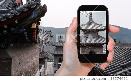 tourist photographs Temples on Longmen East Hill 38574651