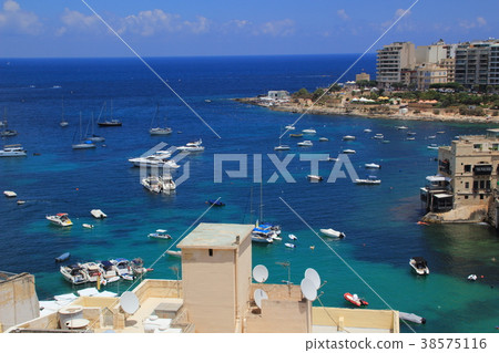 Mediterranean yacht harbor 38575116