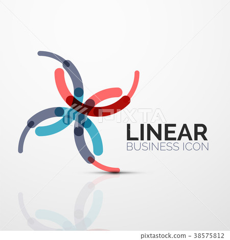 Outline minimal abstract geometric linear business Outline minimal abstract geometric linear business 38575812