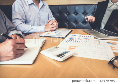 Teamwork of business colleagues, consultation and conference new Teamwork of business colleagues, consultation and conference new 38576769