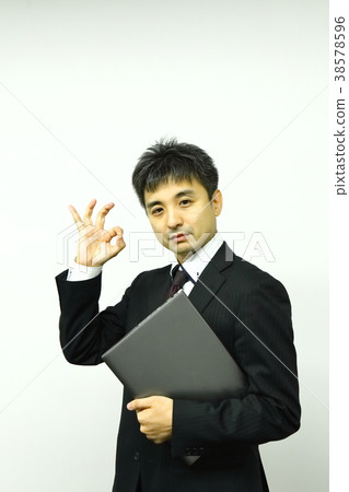 Male employee (IT, SE, programmer, engineer) 38578596