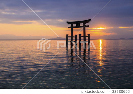 Dawn of Lake Biwa Dawn of Lake Biwa 38580693