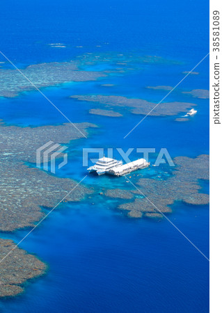 世界遺產大堡礁的航拍照片 38581089