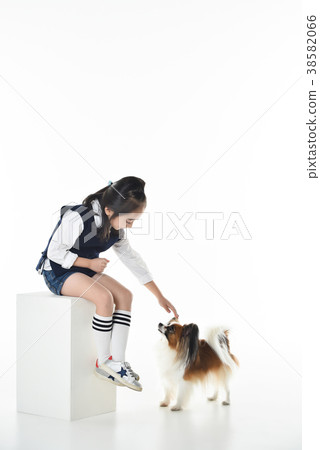 Puppies and children Puppies and children 38582066
