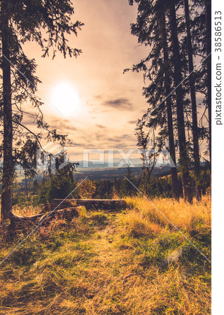 Autumn in high Tatra mountains,toned image Autumn in high Tatra mountains,toned image 38586513