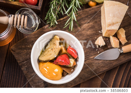 Peppers in olive oil ,spanish tapa bar food Peppers in olive oil ,spanish tapa bar food 38586803