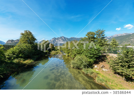 Sarca River - Fiume Sarca - Trentino Italy 38586844